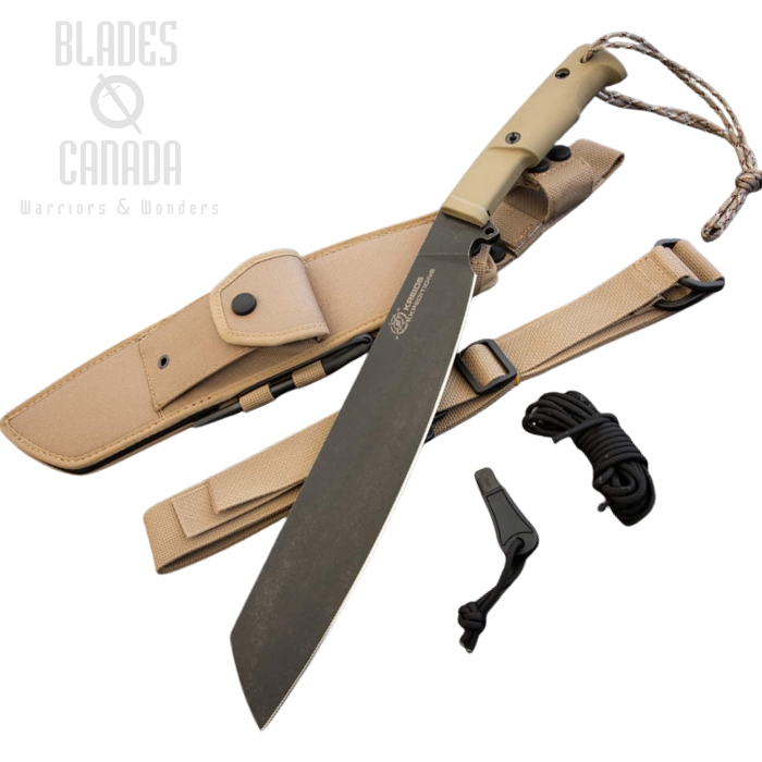 Extrema Ratio Kreios Expedition Fixed Blade Knife, N690 Dark Stone, Desert Handle Extrema Ratio Kreios Expedition Fixed Blade Knife, N690 Dark Stone, Desert Handle